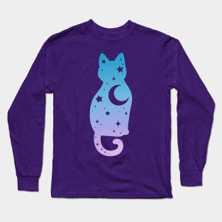 Starry Cat Long Sleeve T-Shirt